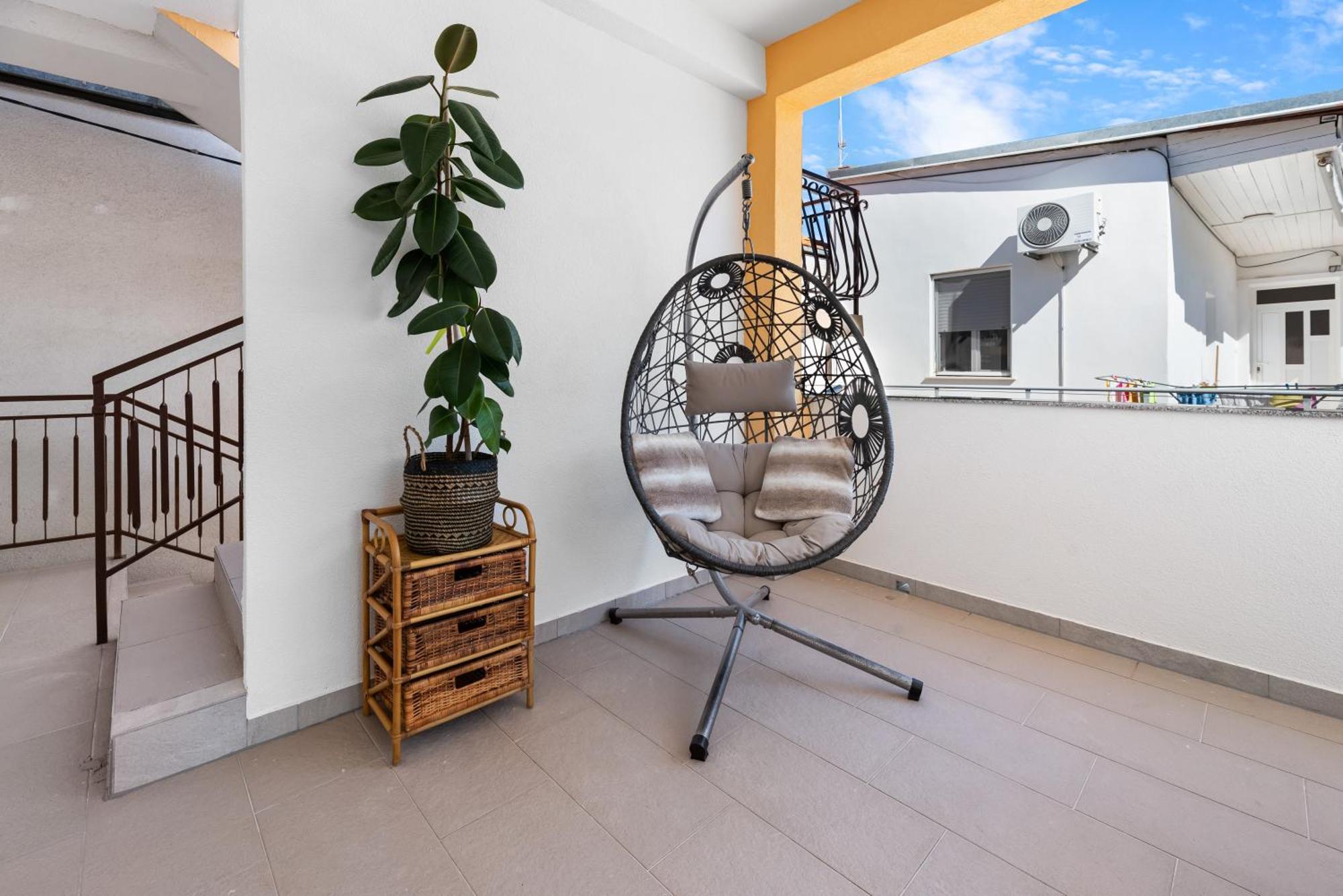 Apartman Zara Biograd Na Moru Buitenkant foto