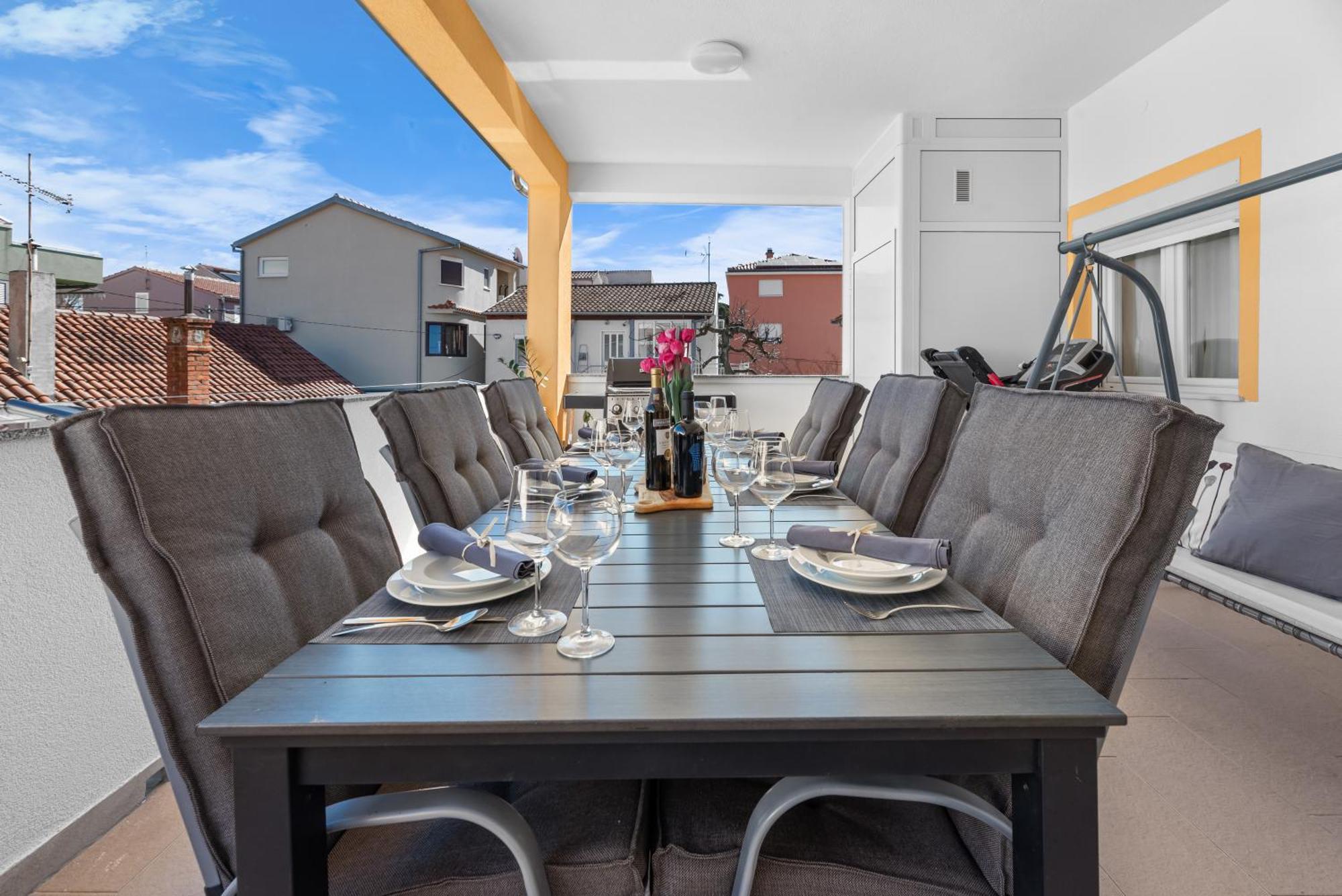 Apartman Zara Biograd Na Moru Buitenkant foto