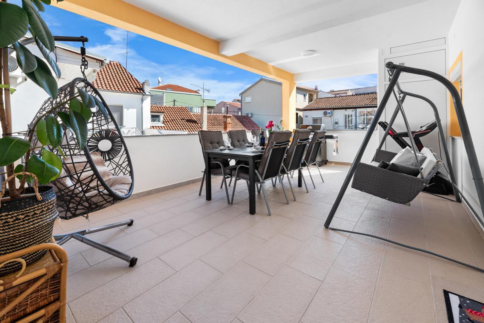 Apartman Zara Biograd Na Moru Buitenkant foto